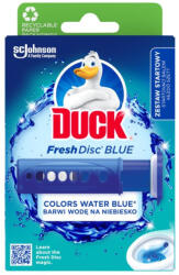 DUCK Fresh Discs zselés WC-öblítő korong 36 ml BLUE Színező hatással (5000204331363)
