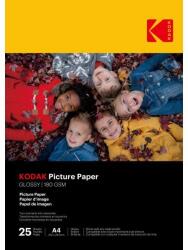 Kodak High Gloss 180g A4 25db Fényes Fotópapír (KO-9891624) - primatinta