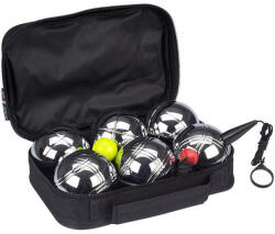 Get & Go Set Joc Petanque GET & GO 6 Bile Oțel Cromat 73mm 720g (52JU)