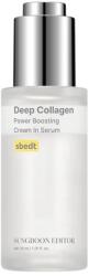 SUNGBOON EDITOR Deep Collagen Cream In Serum hidratáló és feszesítő szérum-krém, 30 ml