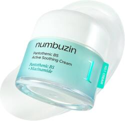 numbuzin No. 1 Pantothenic B5 Active Soothing Cream nyugtató és faggyúkiválasztást szabályozó krém