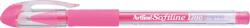 Artline Pix cu gel ARTLINE Softline 1700, rubber grip, varf 0.7mm - roz fluorescent (EGB-1700-FPK) - forit