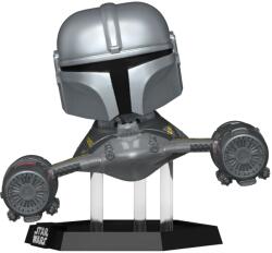 Funko Figura Funko POP! Rides: The Mandalorian - The Mandalorian in N1 Starfighter #670 (088501) Figurina