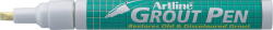 Artline Marker ARTLINE 419 Grout Pen, pentru rosturi, corp metalic, varf tesit, 2.0-4.0mm - crem (EK-419-CR)