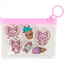  Disney. Stitch. Radír Zárható Tasakban. 6 Darabos Készlet (8719668033955)
