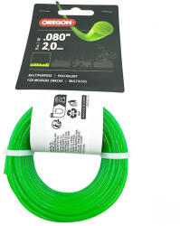 Oregon Scientific Green Round Kerek Profilú Fűkasza Damil 2.0 mm x 15m (69-356)