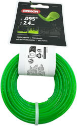 Oregon Scientific Green Round Kerek Profilú Fűkasza Damil 2.4 mm x 15m (69-362)