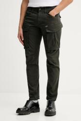 G-Star RAW nadrág Rovic Zip 3D Regular Tapered - zöld 35/32