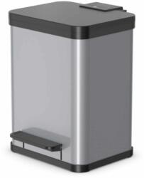 Hailo Öko duo Plus M pedálos szelektív hulladékgyüjtő szürke (0622-220)