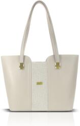  Zellia Női Válltáska Zvn26002 Beige-Aranny - Csillámos - (18839968)