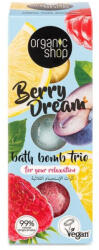 Organic Shop - Berry Dream fürdőbomba trió