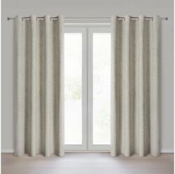 Eurofirany Linda öko stílusú sötétítő függöny Sötét bézs 140x250 cm