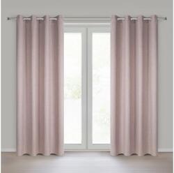 EUROFIRANY Jula2 öko stílusú sötétítő függöny Pasztell rózsaszín 140x250 cm