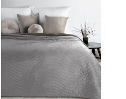 EUROFIRANY Luiz10 bársony ágytakaró Ezüst 170x210 cm