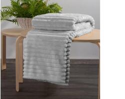 Eurofirany Soft plüss takaró Ezüst 200x220 cm