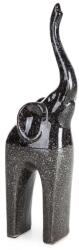 EUROFIRANY Mandi szobor Acélszürke 12x7x35 cm