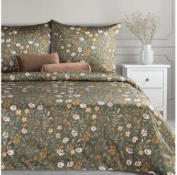 Eurofirany Reina48 pamut-szatén ágyneműhuzat Sötét olíva 220x200 cm - 70x80 cm 2db - homeandstyle