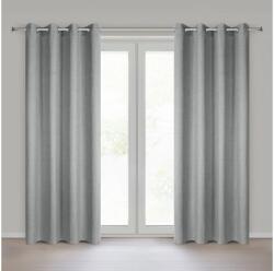 EUROFIRANY Jula2 öko stílusú sötétítő függöny Ezüst 140x250 cm