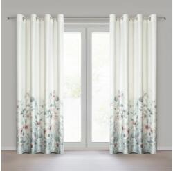 EUROFIRANY Elia bársony sötétítő függöny Fehér 140x250 cm