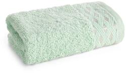 Eurofirany Luiza lurex törölköző Menta 30x50 cm