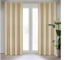 Eurofirany Rita egyszínű dekor függöny Bézs 140x250 cm - homeandstyle - 5 008 Ft