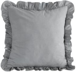 Eurofirany Falbanka párnahuzat Acélszürke 45x45 cm