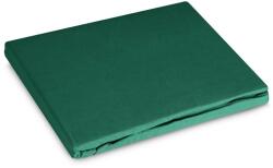 Eurofirany Gumis renforce pamut lepedő Sötétzöld 100x200 cm + 30 cm