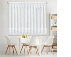 EUROFIRANY Roses Eva Minge függöny Fehér 400x160 cm - homeandstyle - 16 629 Ft