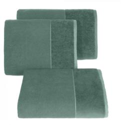 Eurofirany Lucy velúr törölköző Sötét menta 30x50 cm