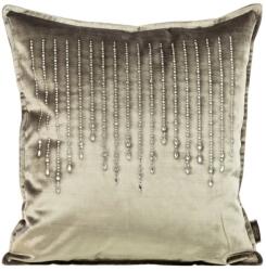Eurofirany Royal bársony párnahuzat Sötét bézs 45x45 cm - homeandstyle - 10 141 Ft