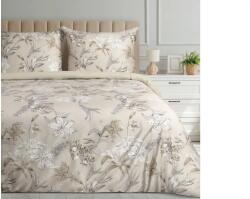 Eurofirany Reina54 pamut-szatén ágyneműhuzat Bézs 220x200 cm - 70x80 cm 2db - homeandstyle