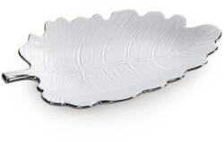 Eurofirany Alma kerámia tál Fehér 30x21x4 cm