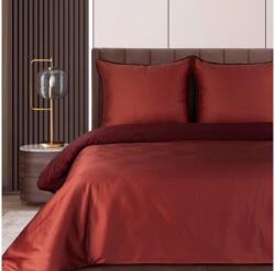 Eurofirany Lunara prémium pamut-szatén ágyneműhuzat Marsala 220x200 cm - 70x80 cm 2db