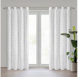 Eurofirany Roses Eva Minge függöny Fehér 140x250 cm - homeandstyle - 22 488 Ft