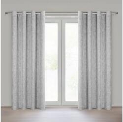 Eurofirany Madi öko stílusú sötétítő függöny Acélszürke 140x250 cm