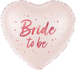  18 inch-es Bride to Be Szív Fólia Lufi Lánybúcsúra