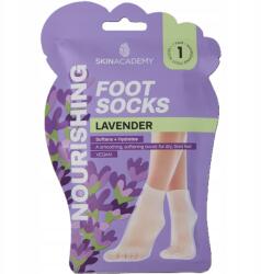  Skin Academy lábmaszk 1 pár Lavender (Levendula) (5031413010091)
