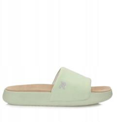 RIEKER Női flip-flop papucs Rieker W3250-52 zöld, platformos (Rieker W3250-52)