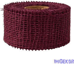  Juta szalag 5cm x 9m - Wine red