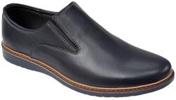 Ciucaleti LUX Pantofi barbati casual din piele naturala bleumarin 330EBLM, marimea 38