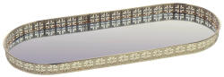 AdTrend Tava decorativa metal auriu 43 x 17 cm (83603B) Tava