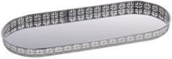 AdTrend Tava decorativa metal argintiu 43 x 17 cm (83603A) Tava