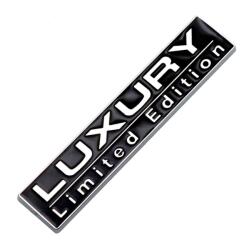  Emblema auto metalica LUXURY, reliefata 3D, dimensiune 7, 5 x 1, 5 cm (AVX-T140723-19) - mobiplaza