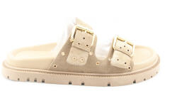 Sante Sandale Casual Damă Din Piele Bej 25-130-63 (25-130-63)
