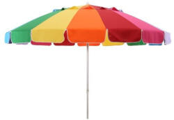 Solart Umbrelă Plajă Pliabilă Din Aluminiu Diametru 2.4m Cu Protecție UV Și Rezistență La Vânt Multicoloră 1530 (1530)