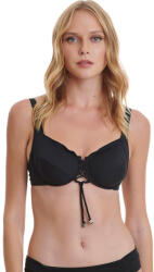 Erka Mare Topuri De Bikini Sutien Cupe E Negru 70656 (70656) Costum de baie dama