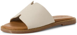 Tamaris Sandale Casual Damă Din Piele Ecru 1-27135-42-418 (1-27135-42-418)