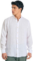 Funky Buddha Cu mânecă lungă In Cămașă White FBM011-003-05-WHITE (FBM011-003-05-WHITE)