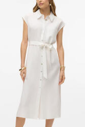 VERO MODA Rochie De Vară Pentru Femei Midi Rochie-Cămașă Snow White 10282532 (10282532)