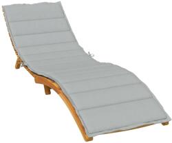 vidaXL Perna de sezlong, melanj gri deschis, 200x70x4 cm textil GartenMobel Dekor (4002520)